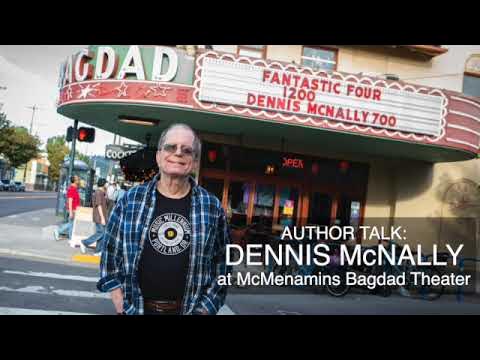 Author talk with Dennis McNally and Phil Garfinkel at McMenamins Bagdad Theater, August 5, 2025